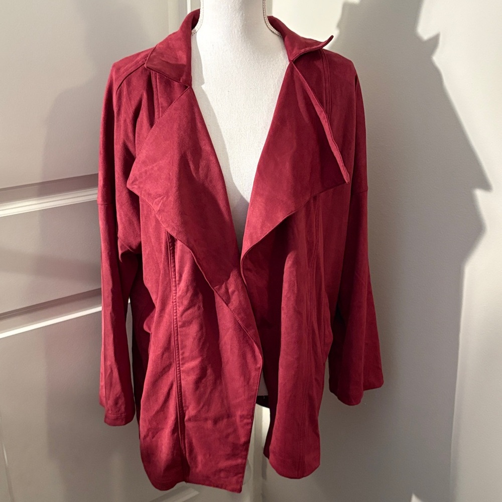 Lulu’s Women's Red Maroon Jacket